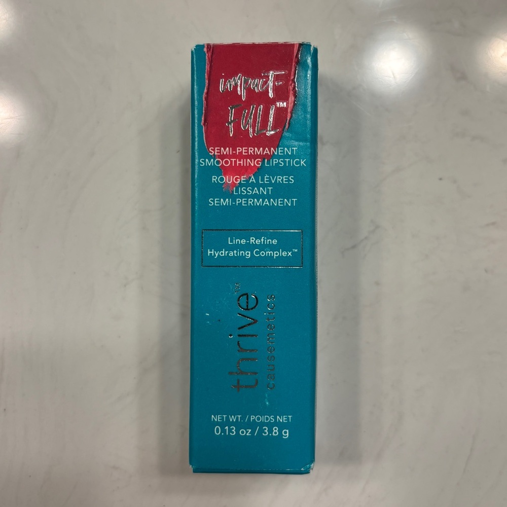 NWOT Thrive Impact-FULL Smoothing Lipstick in Jessica